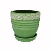 венок на зеленом