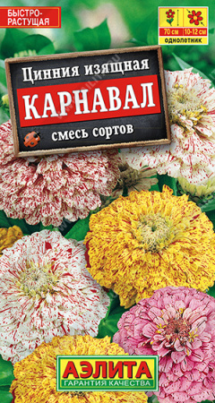 Цинния Карнавал аэлита