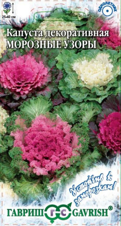 Капуста декоративная Морозные Узоры гавриш