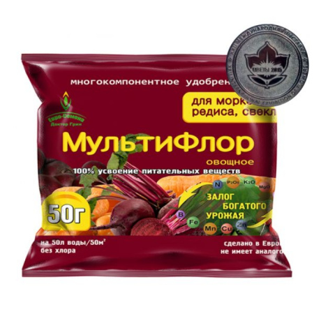 МультиФлор овощное для моркови редиса свеклы