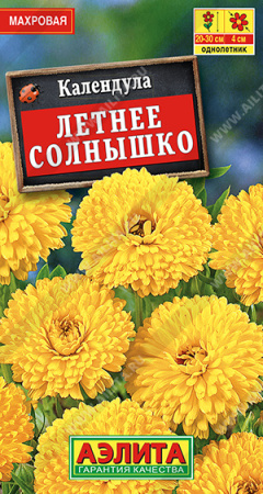 Календула Летнее солнышко аэлита