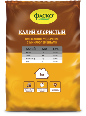 калий хлористый