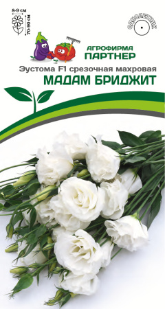 Эустома МАДАМ БРИДЖИТ Партнер