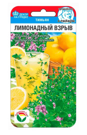 Тимьян Лимонад.взрыв