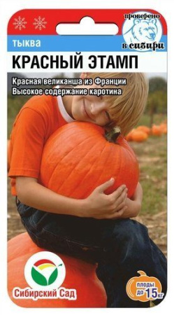 тыква красный этамп
